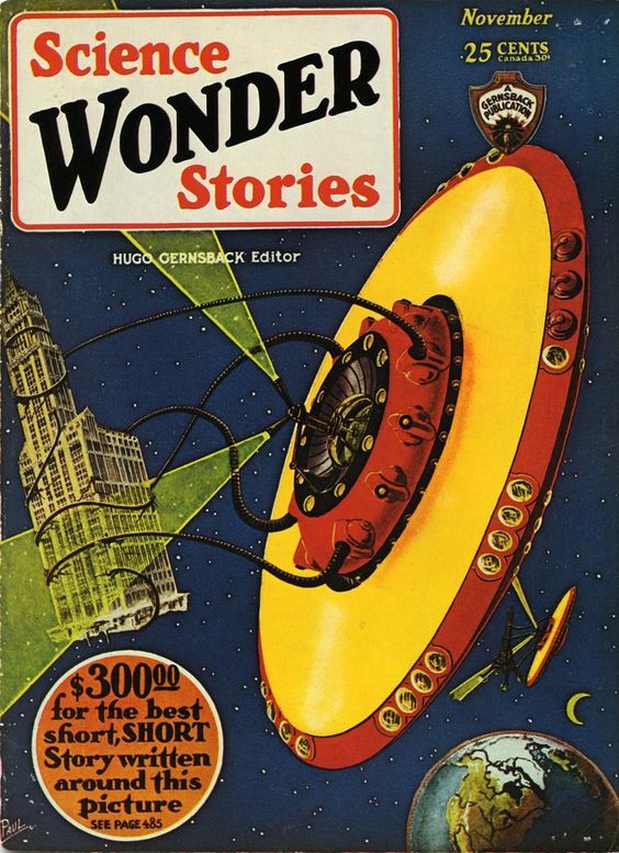 Science Wonder Stories, Asimov