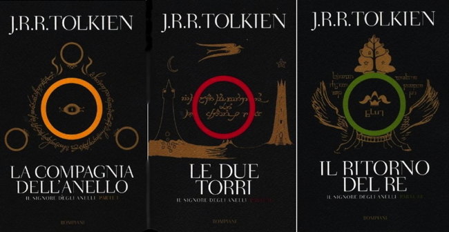 Copertine libri di Tolkien