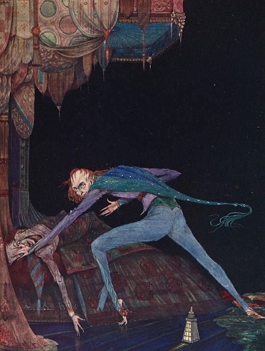 Illustrazione di Harry Clarke del cuore rivelatore