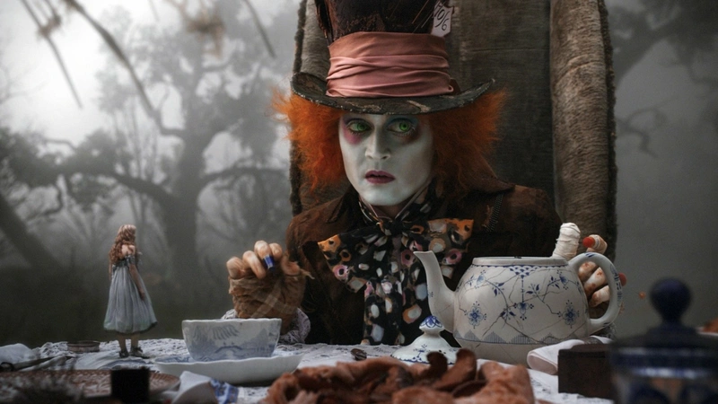 Scena film di Tim Burton