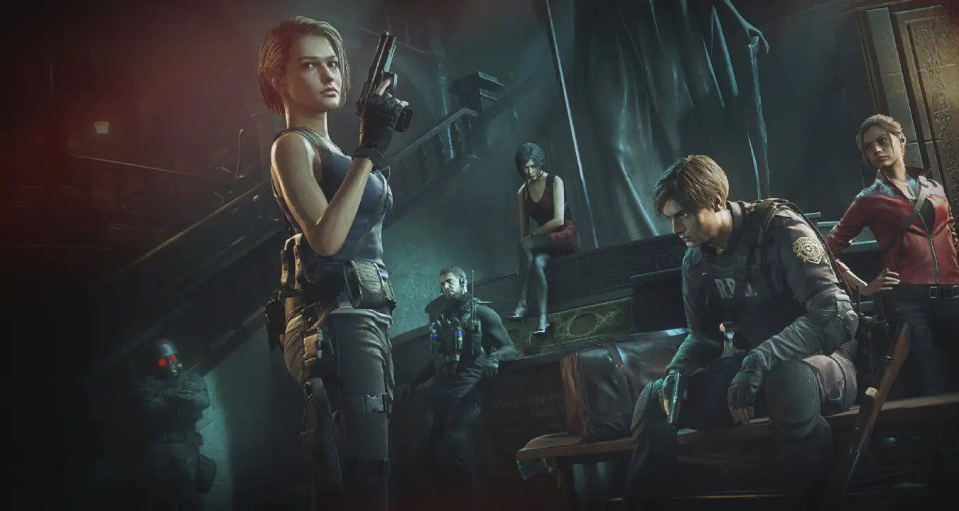 Migliori Personaggi di Resdient Evil Jill Valentine Mia Winters Rebecca Chambers Claire Redfield Chris Redfield Ada Wong