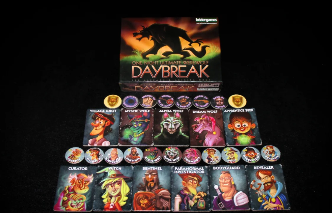 One Night Ultimate Werewolf Giochi da tavolo horror