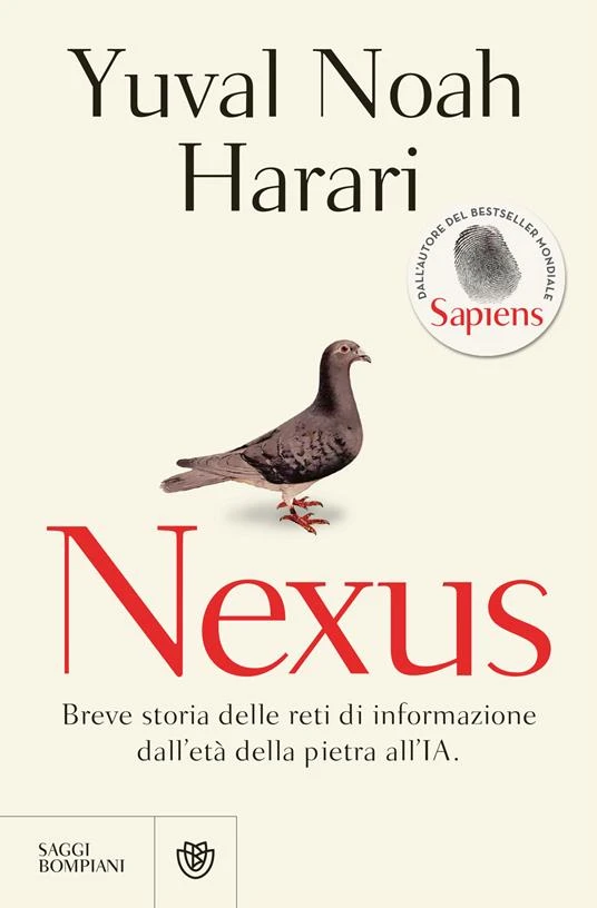 "Nexus" Yuval Noah Hanari Homo Deus Intelligenza Artificiale