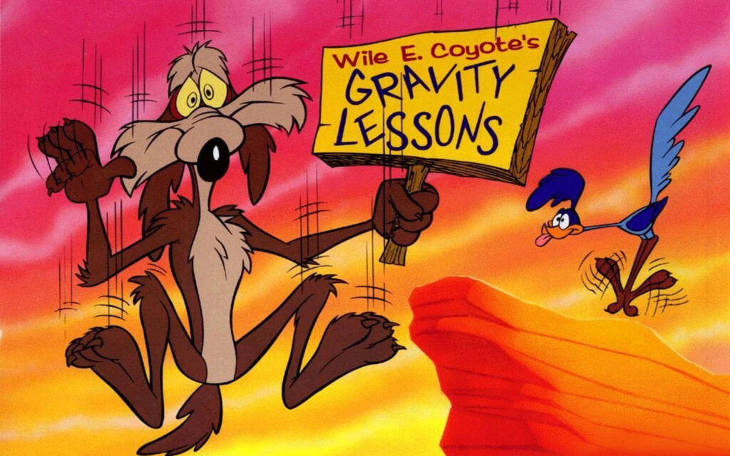 Wile E. Coyote e Beep Beep Looney Tunes 